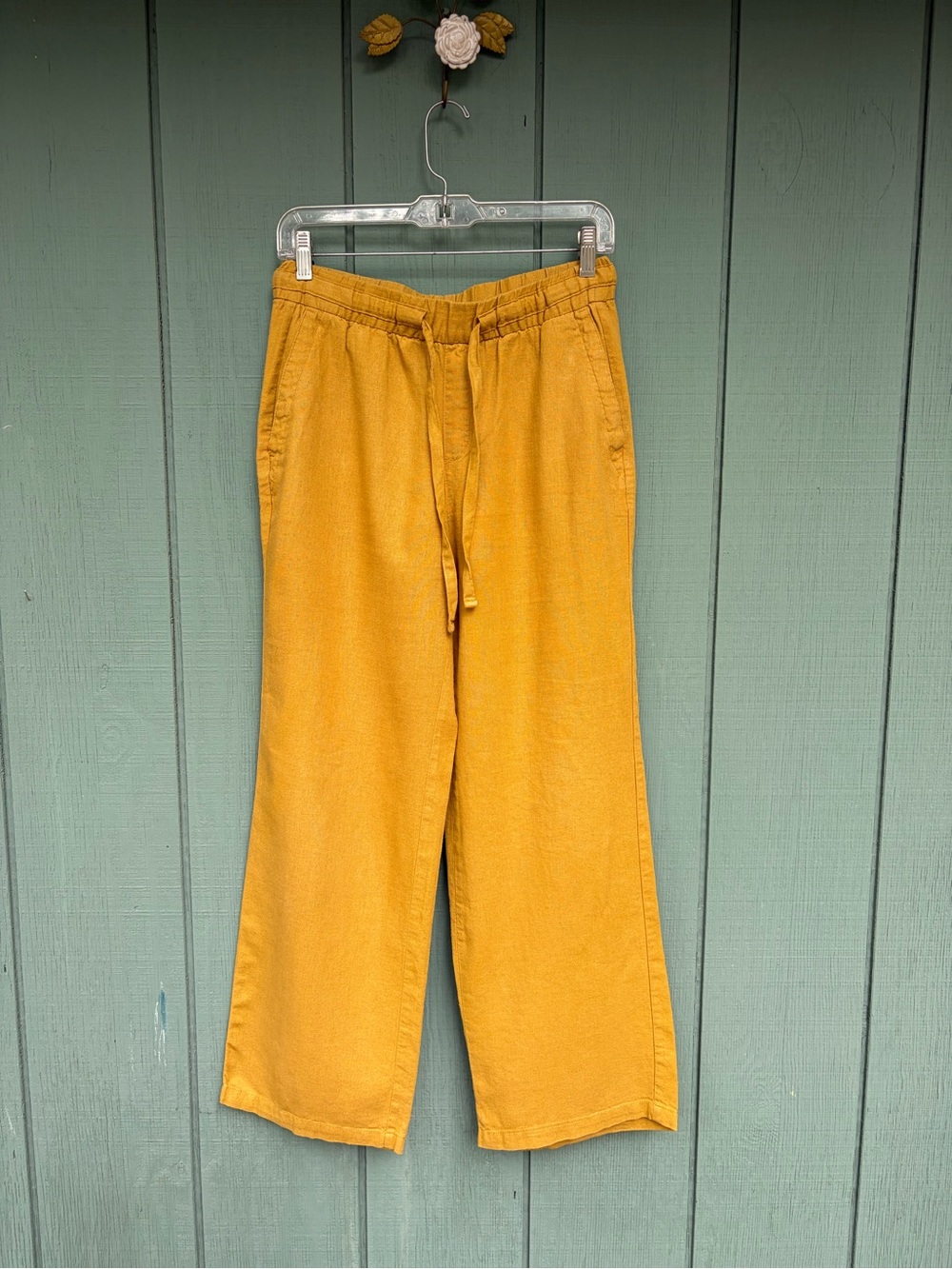 OLD NAVY Linen Blend Wide Leg Pants Size XS